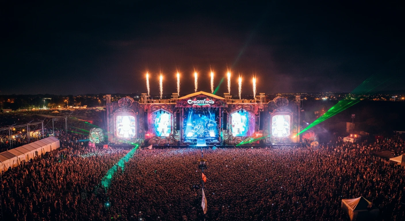 Yong Hitify da zao Creamfields 2026 Hitster pai zu