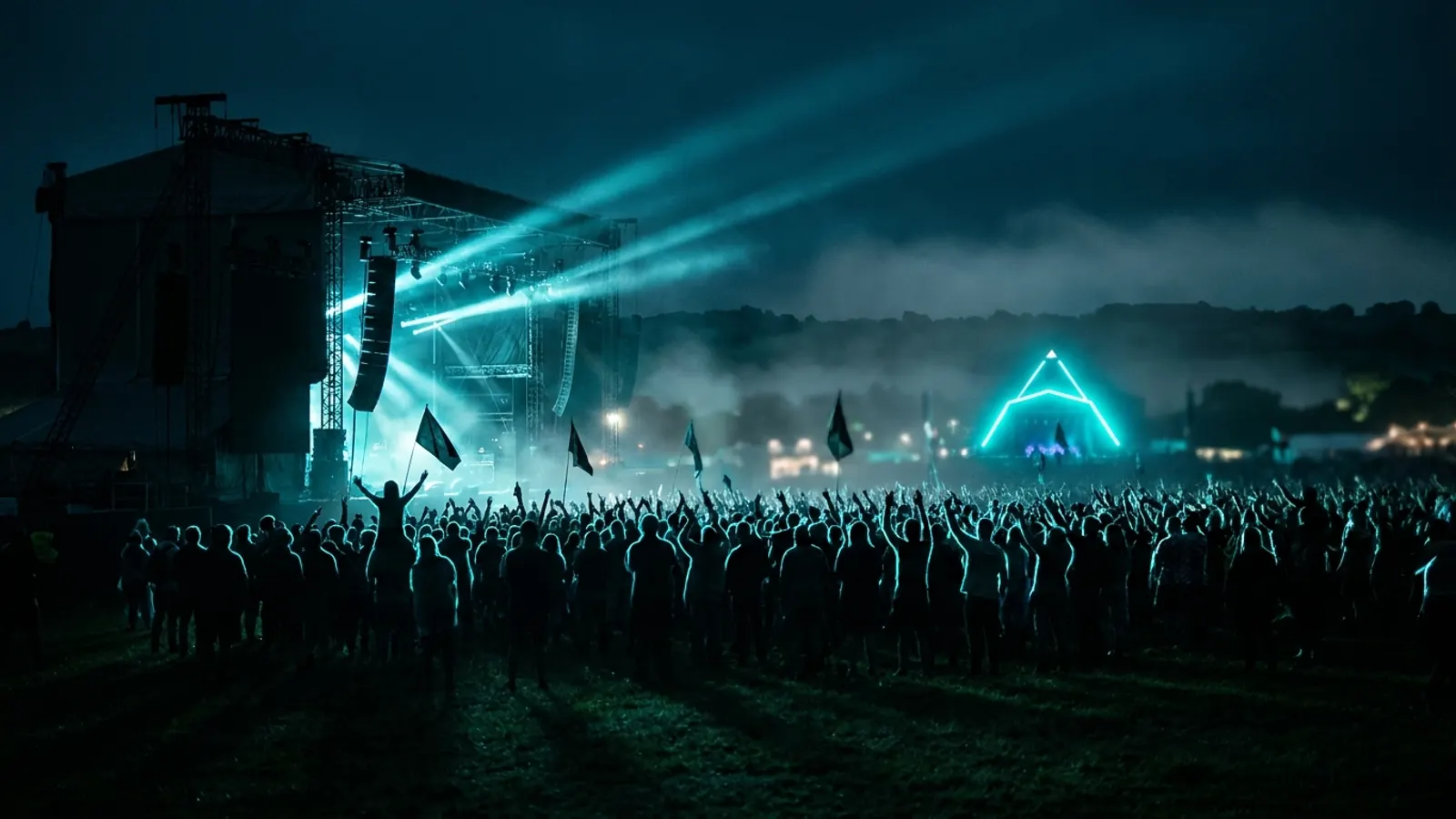 Festivaalilava yöllä: Luo oma Glastonbury 2026 musiikkivisapakettisi (Hitster-tyylin) Hitifylla