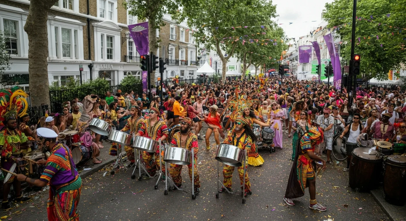 Yong Hitify da zao Notting Hill Carnival 2026 Hitster pai zu