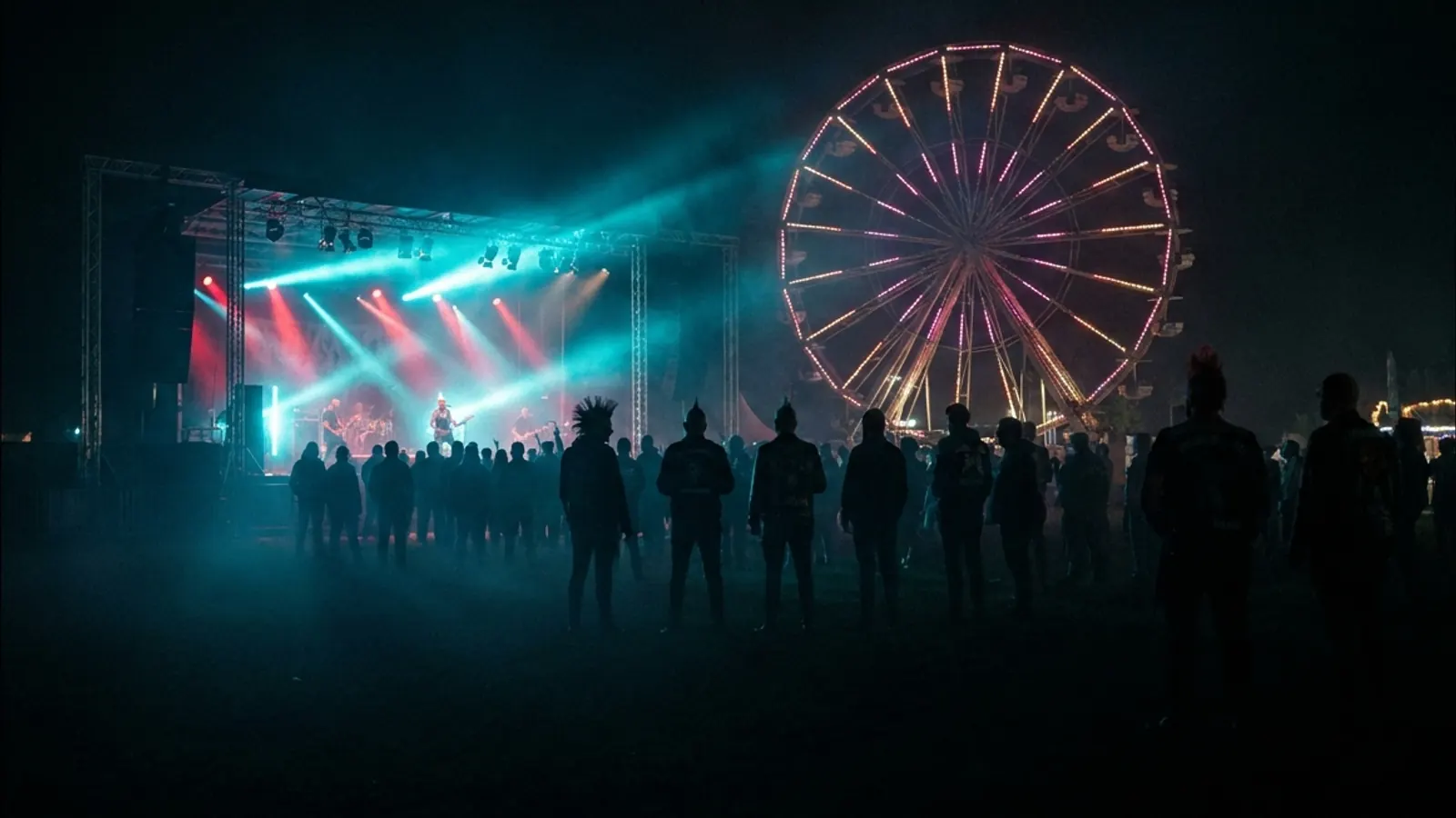 Festivaalilava yöllä: Luo oma Riot Fest 2026 musiikkivisapakettisi (Hitster-tyylin) Hitifylla