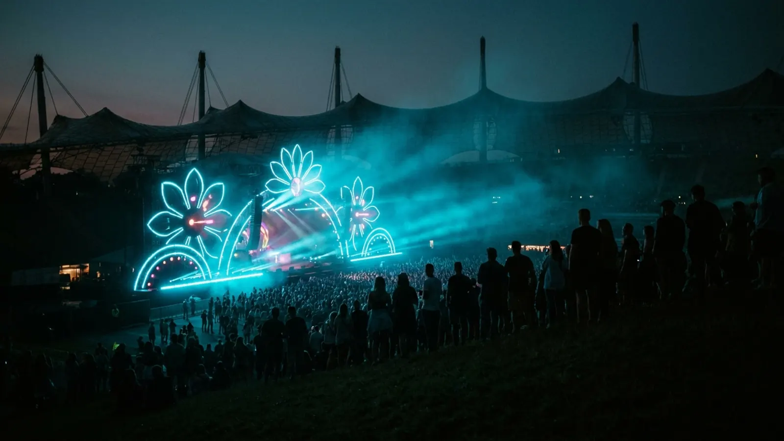 Festivalpodium in de nacht: Maak je eigen Superbloom 2026 muziekquiz-pack (Hitster-stijl) met Hitify